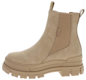 Buffalo ASPHA CHELSEA MID Beige Stiefelette Veganer Damen Chelsea