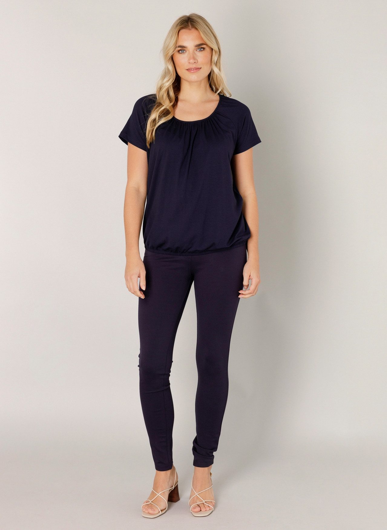 Base Level Jeggings Ornika Bequemes Material in Skinny-Fit-Optik