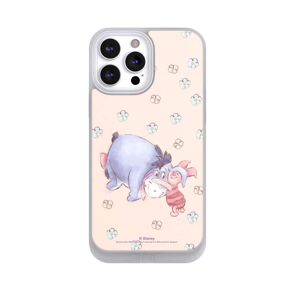 NIVOCASE Handyhülle Disney Winnie Puuh Ferkel Esel I ahh und Ferkel, Apple iPhone 13 Pro Max Handyhülle Hülle NIVOpure Case Frozen