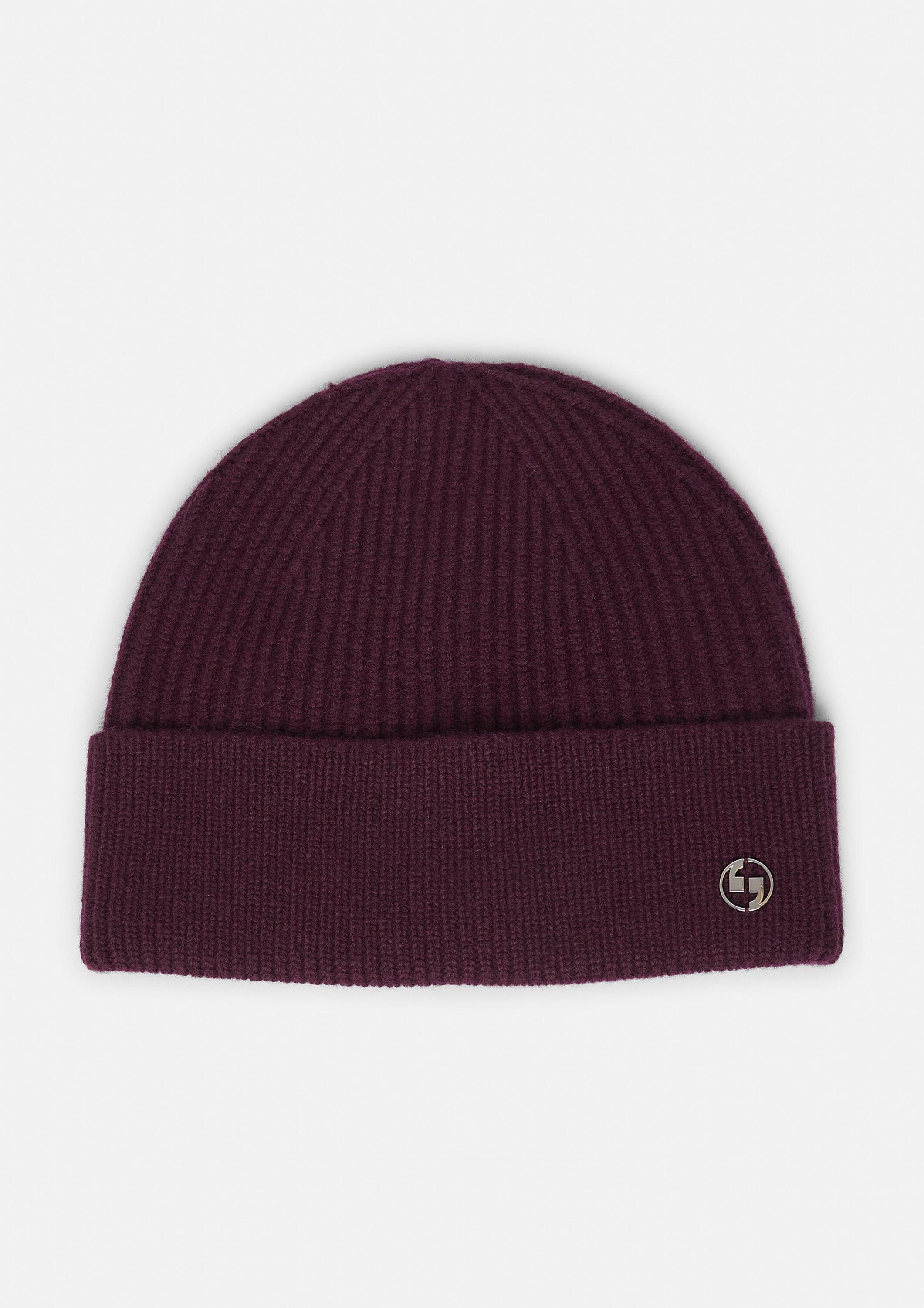 comma Strickmütze Mütze Beanie aus 100% Wolle günstig online kaufen