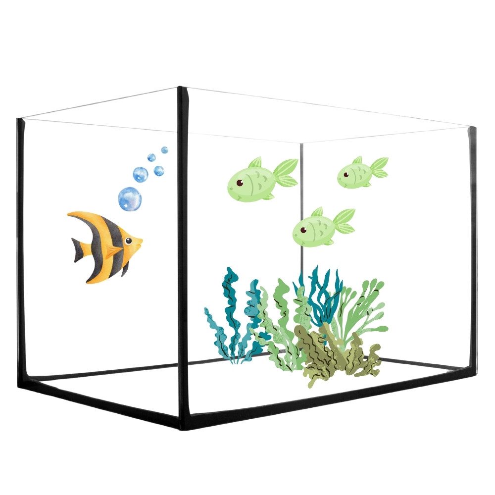 GarPet Aquarium Aquarium Becken rechteckig standard Größen Glas Aquariumbecken