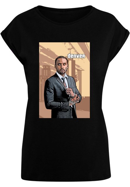 Merchcode T-Shirt Merchcode Damen Laides Grand Denver Extended Shoulder Tee günstig online kaufen
