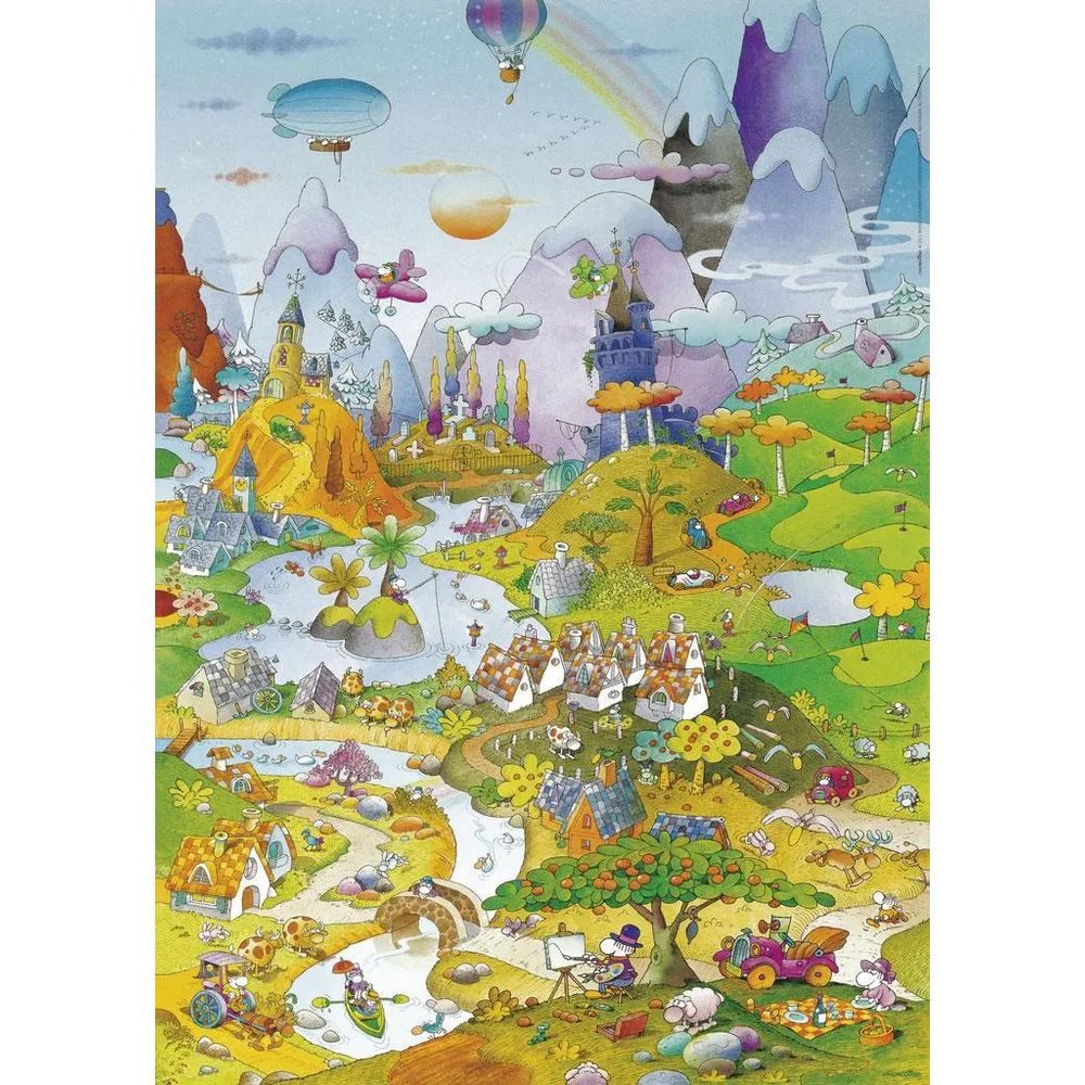 HEYE Puzzle By The Lake Puzzle 1000 Teile, 1000 Puzzleteile