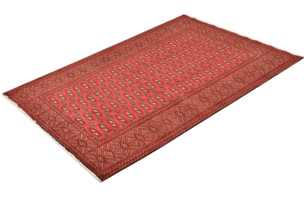 124x187 / Perserteppich, rechteckig, Turkaman Orientteppich 6 mm Handgeknüpfter Trading, Höhe: Orientteppich Nain