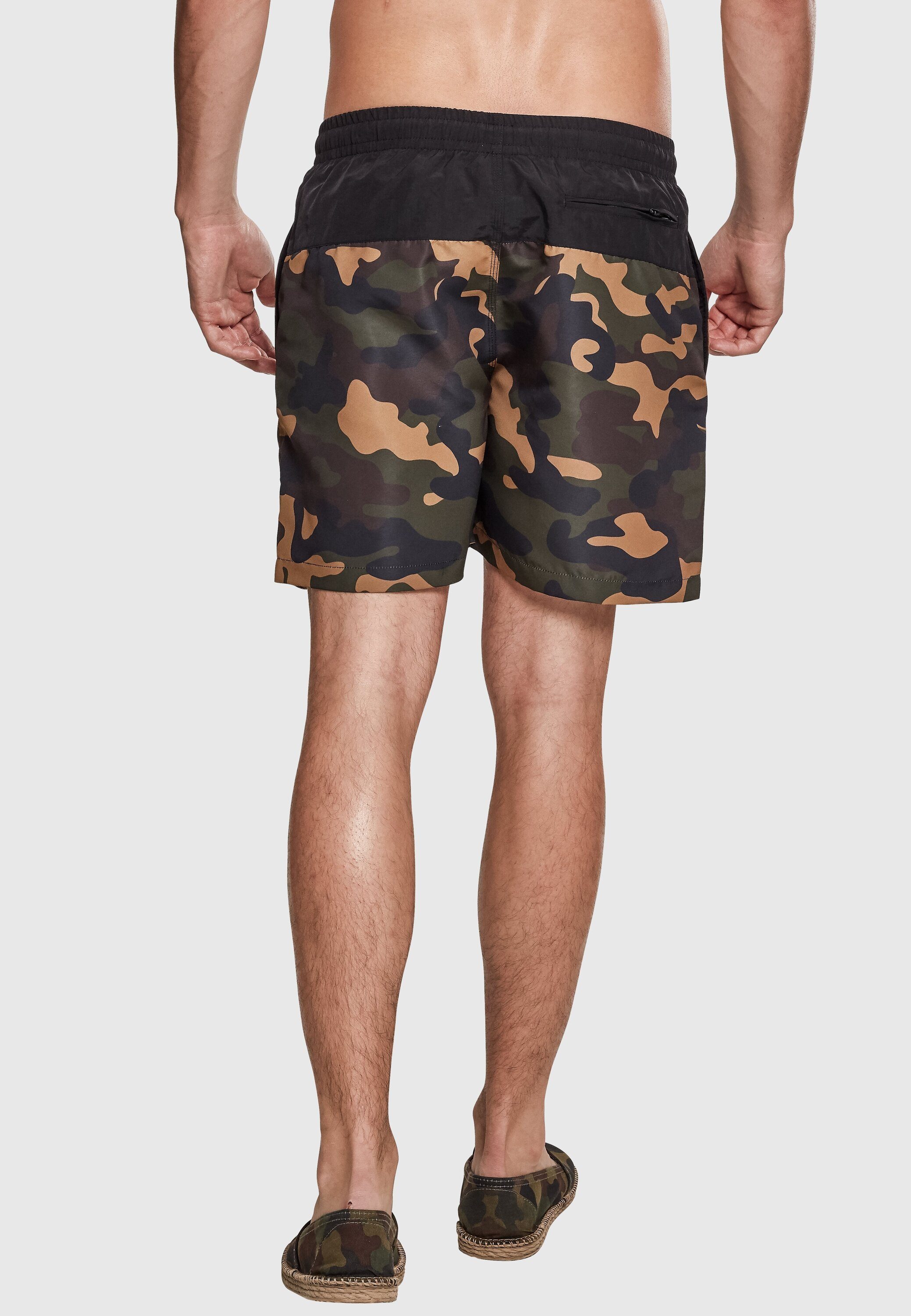 Swim Badeshorts CLASSICS blk/woodcamo Herren URBAN Shorts