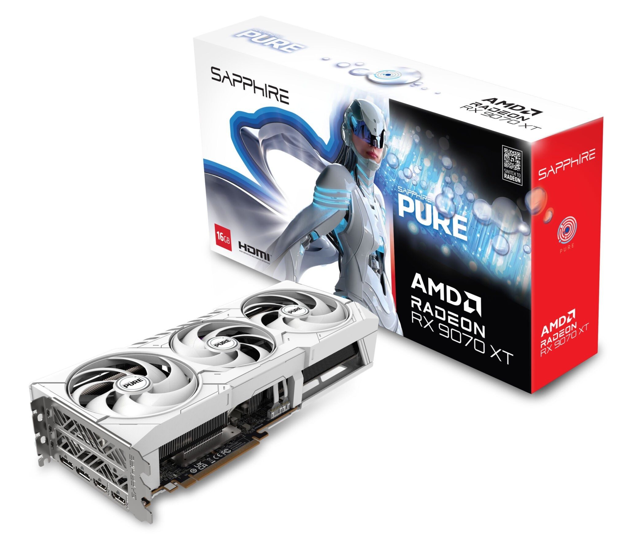 Sapphire Radeon RX 9070 XT Grafikkarte