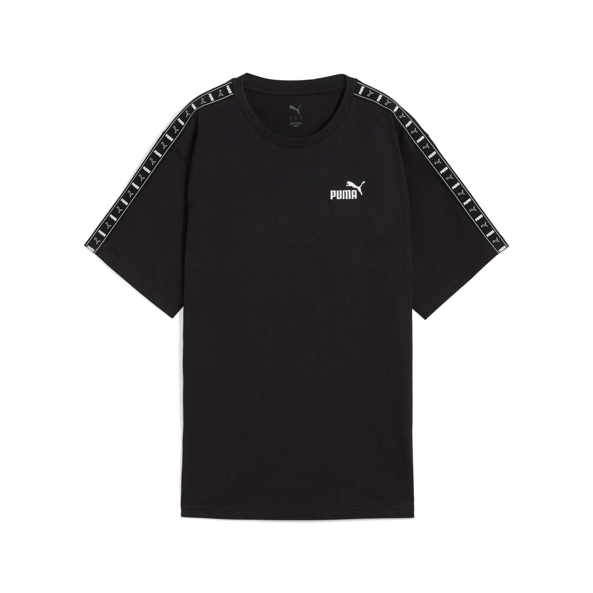 PUMA T-Shirt ESS TAPE RELAXED TEE mit Rundhalsausschnitt, mit kurzem Arm