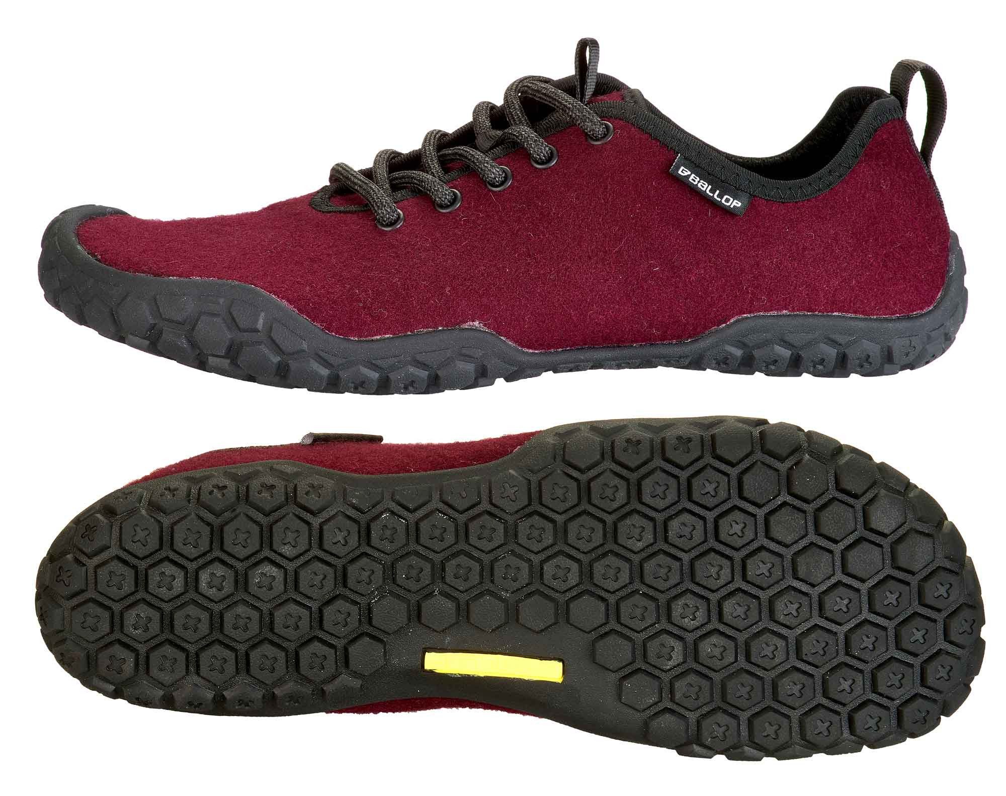 Ballop Corso bordeaux Barfußschuh