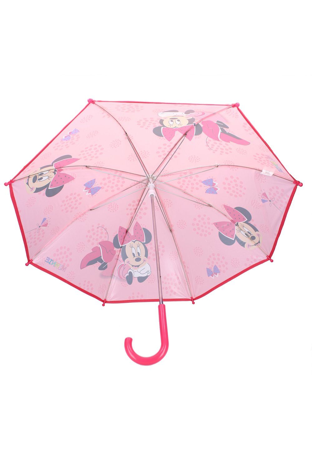 Kinder Kuppelschirm, Mouse Mini Stockregenschirm Mädchen Stock-Schirm Minnie Disney Maus