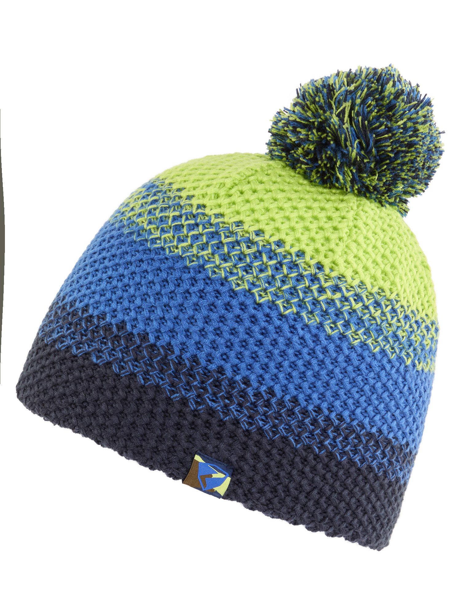 Ziener Strickmütze ISHI-Z JUNIOR warm, weiches Fleecefutter, reflektierende Elemente