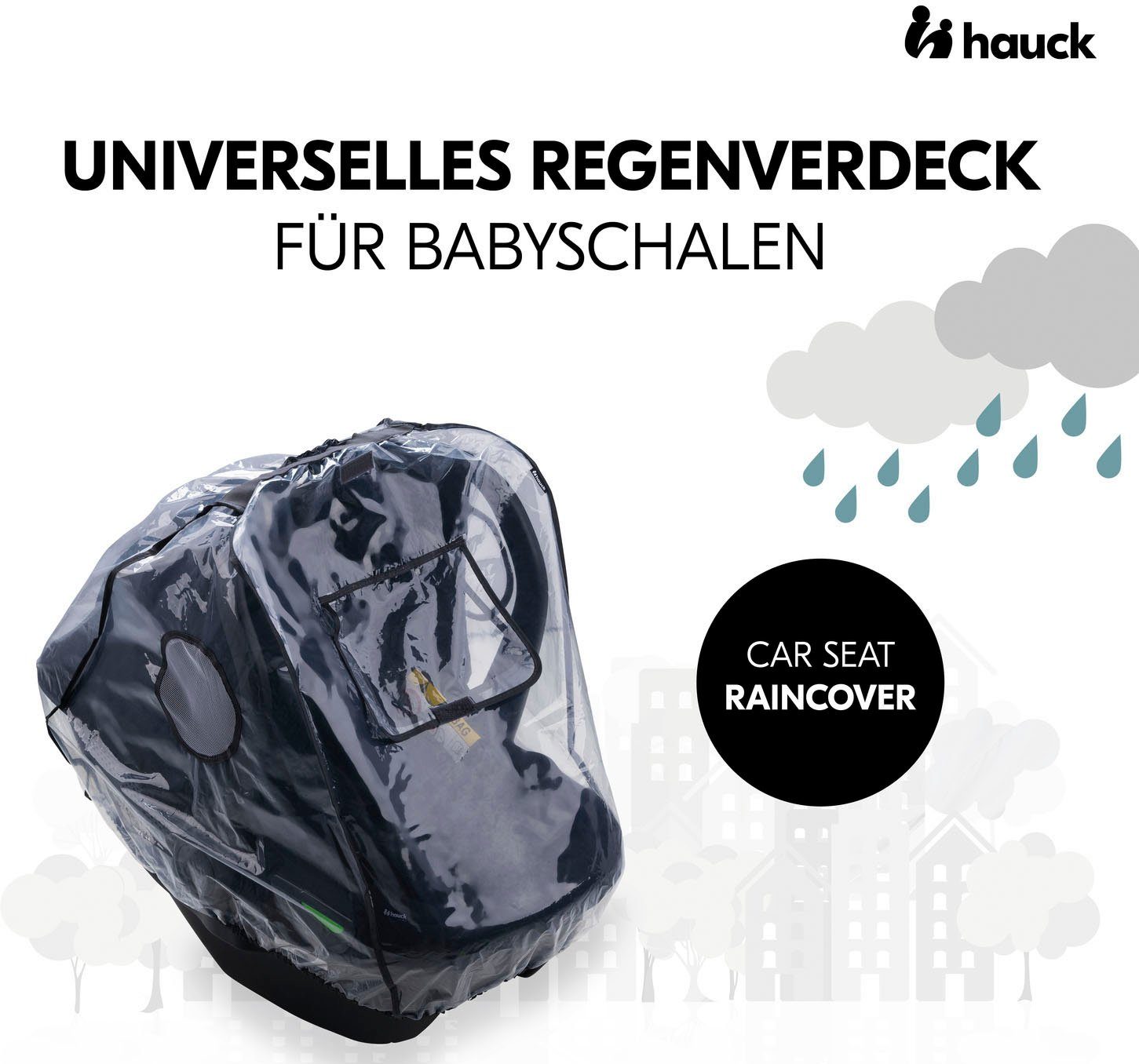 Raincover, Regenverdeck Seat Car universal Hauck