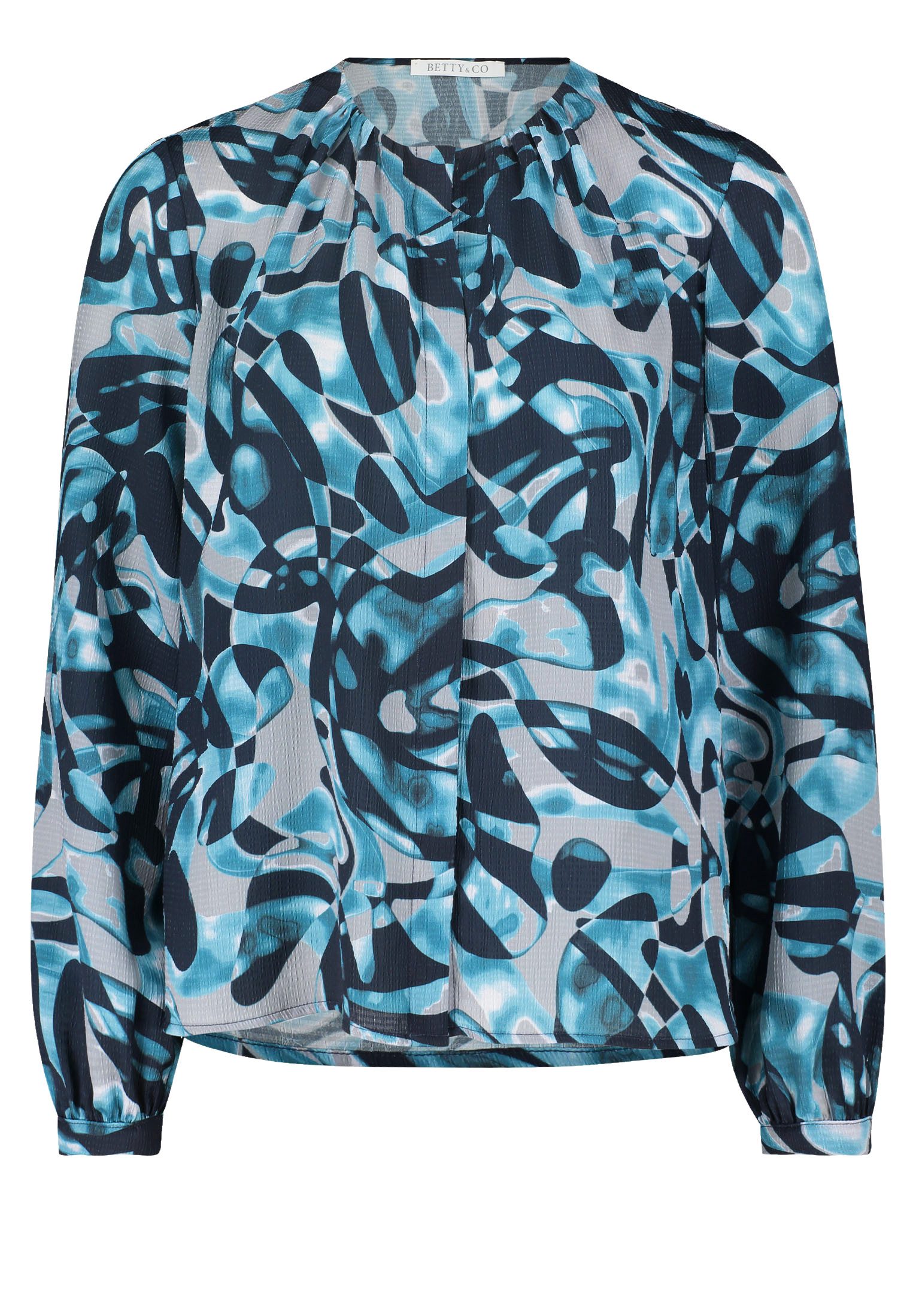 Klassische Bluse Langarm-Bluse