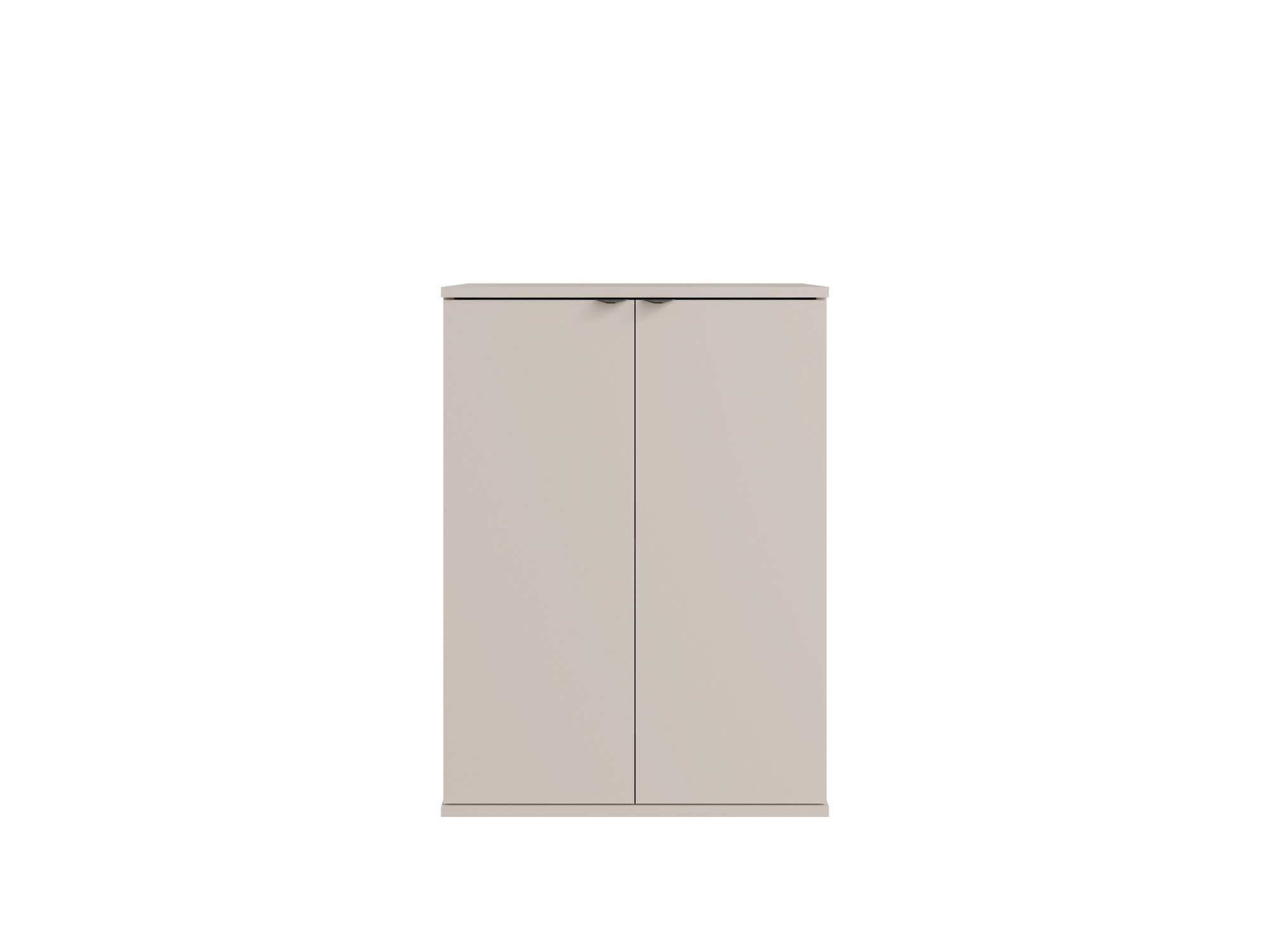 OTTO home Kommode THALIAANA Sideboard mit 2 Türen, modernes Design, Breite 60 cm, Schrank in 3 Farben erhältlich, schwarze Metallgriffe, viel Stauraum – Bild 4 von 5