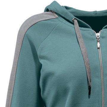 Erwin Müller Sweatjacke Damen-Freizeitjacke Uni