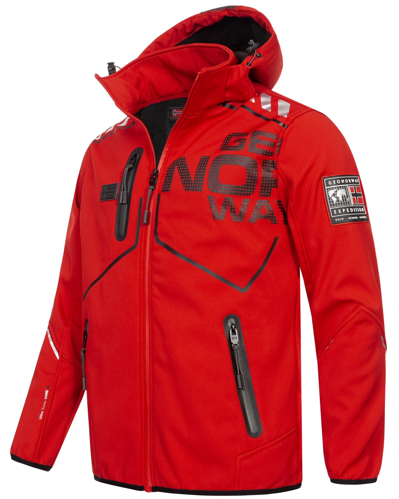 Geographical Norway Softshelljacke Herren Frühlings Jacke Softshelljacke Übergangs Jacke Outdoor Regen