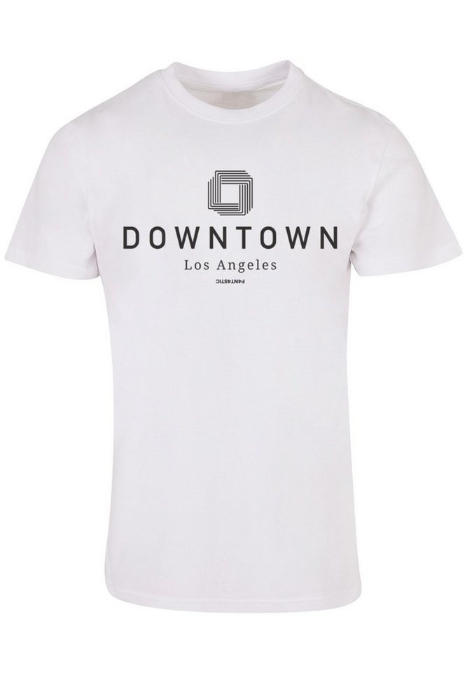 F4NT4STIC T-Shirt Downtown LA TEE UNISEX Print