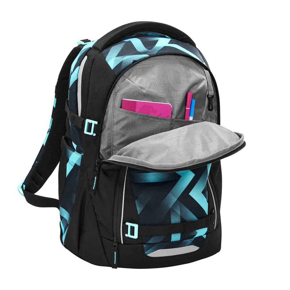 coocazoo Schulrucksack MATE (3tlg., inkl. Schlamperbox und Sportttasche)