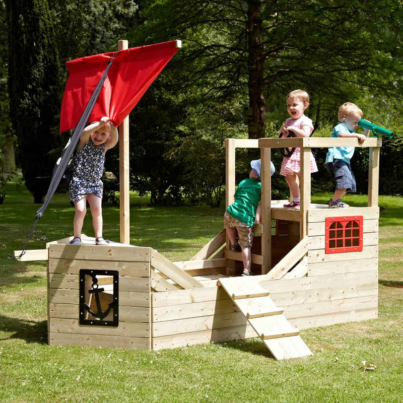 TP Toys Spielhaus Piratenschiff, BxTxH: 171x272x206 cm