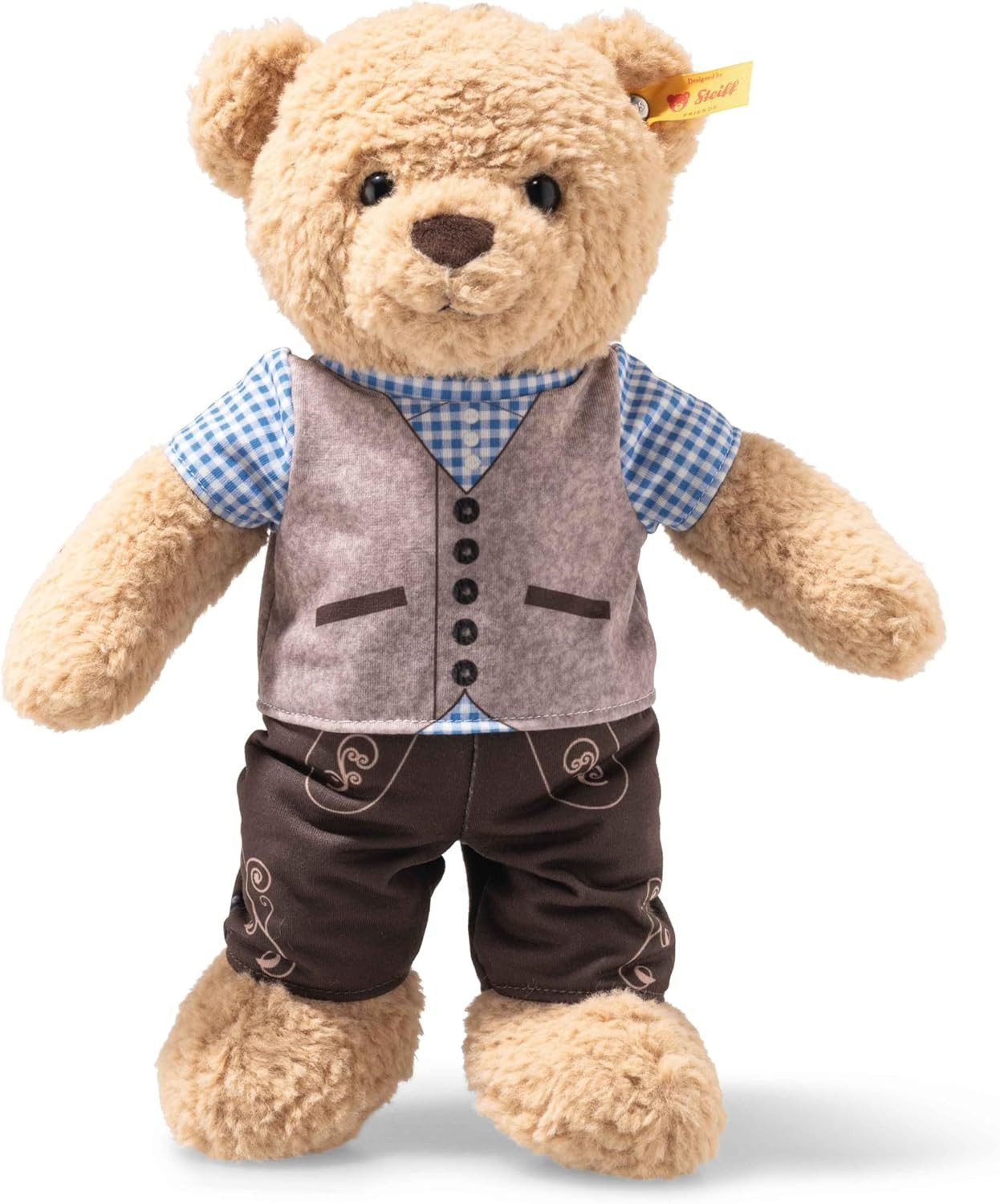 Steiff Kuscheltier Teddybär Ben in bayrischer Tracht, Größe ca. 30 cm (1-St)