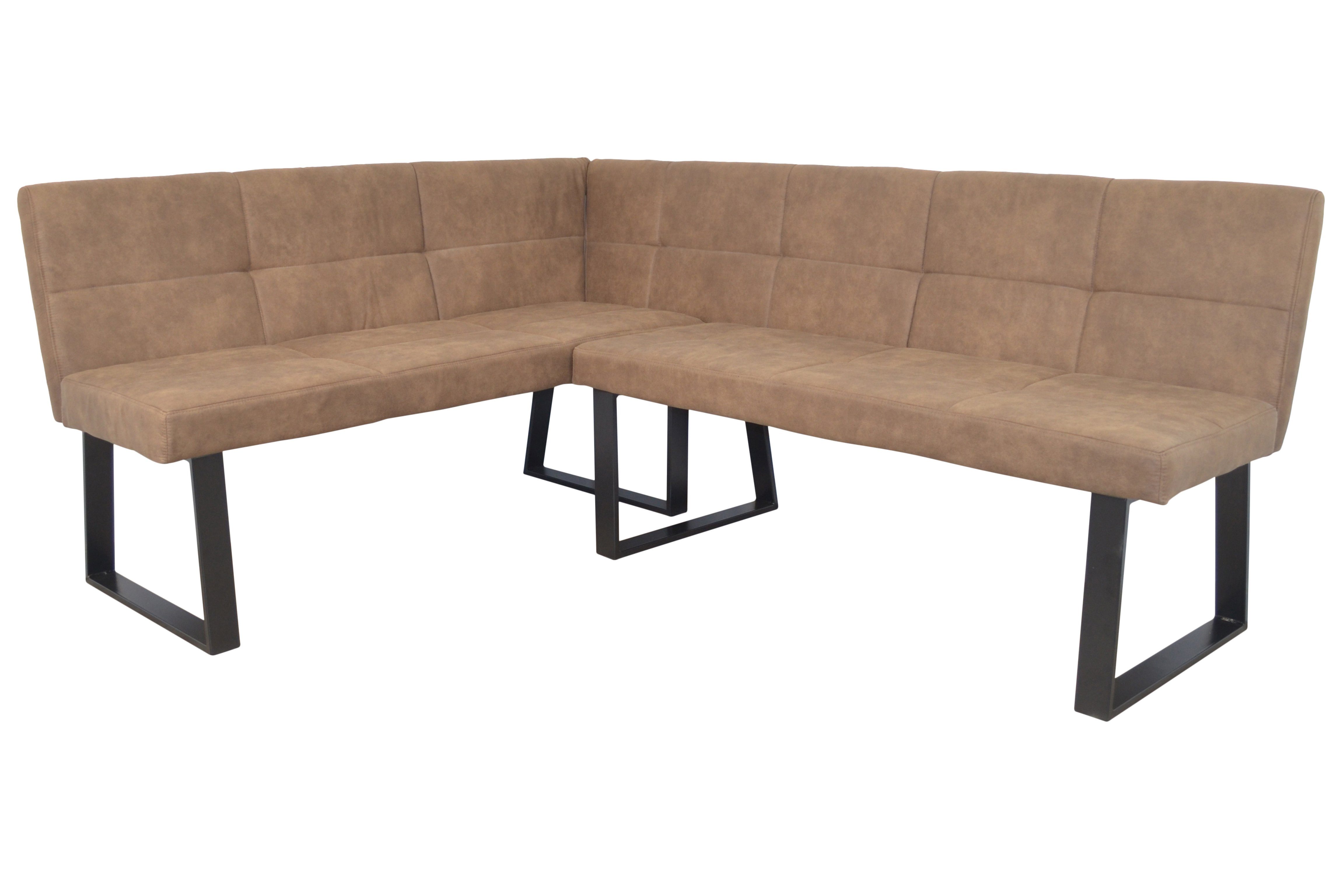 moebel-direkt-online Eckbankgruppe 4teilige Eckbankgruppe, Schenkelmaß 150x190 cm, in drei Farben, (Spar-Set, 4tlg. Set)
