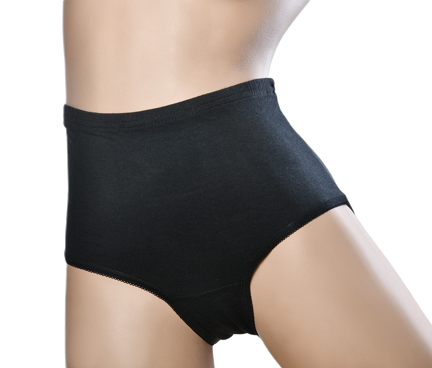 Toker Collection® Taillenslip Damen Taillenslip Baumwolle mit Elasthan 6er Pack (Spar Pack, 6er Pack)