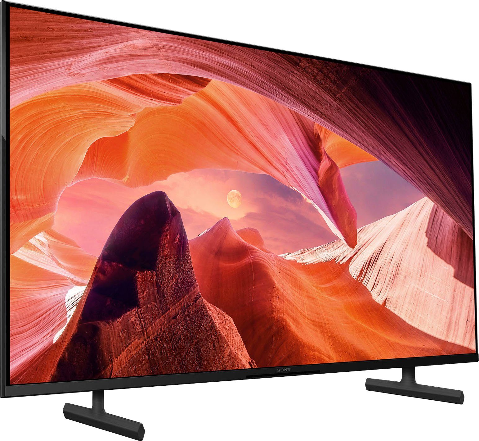 Sony KD-43X80L LED-Fernseher (108 cm/43 Pro, Smart-TV, 4K Google HDR, Zoll, CORE, 2.1) BRAVIA Triluminos HD, Ultra Gaming-Menü, TV, HDMI X1-Prozessor