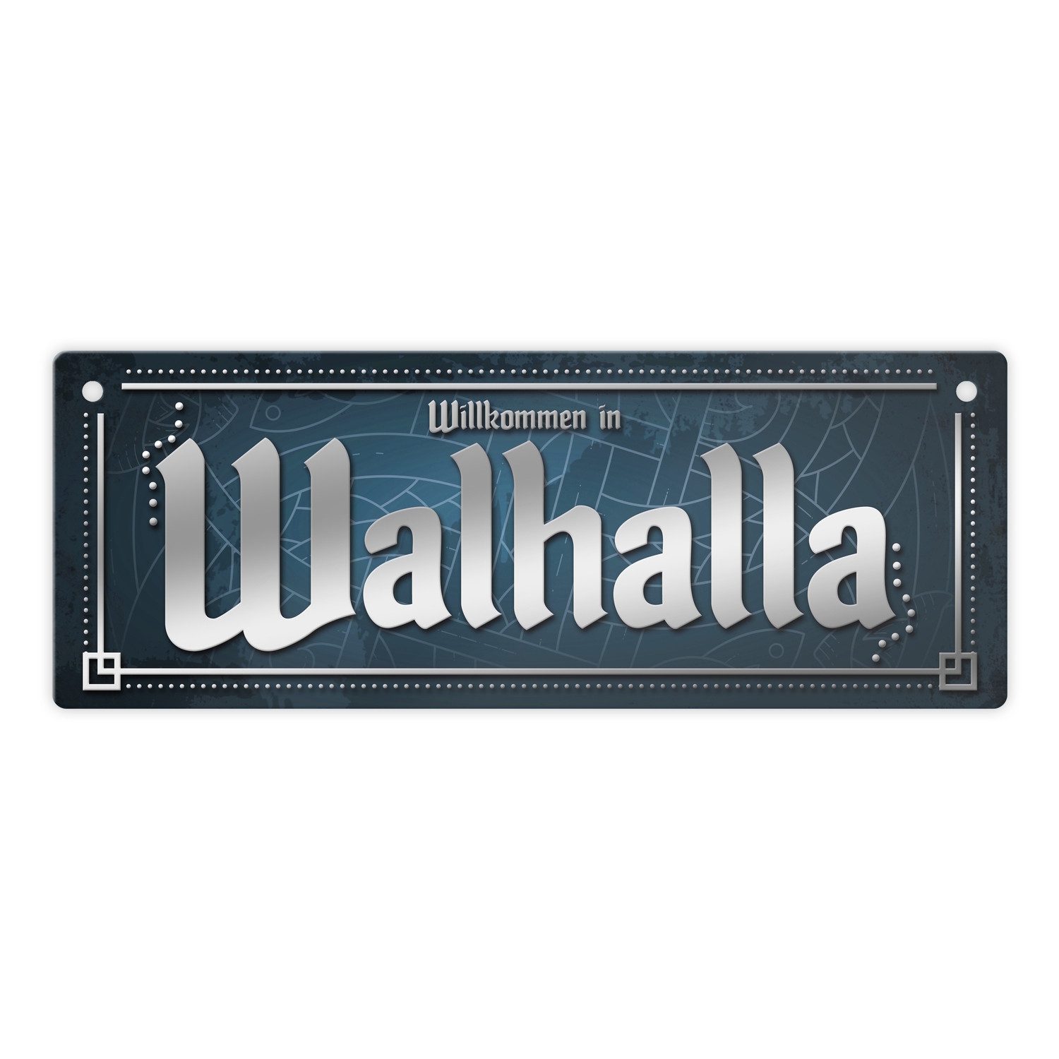 speecheese Metallschild Wikinger Metallschild im nordischen Stil mit Spruch günstig online kaufen