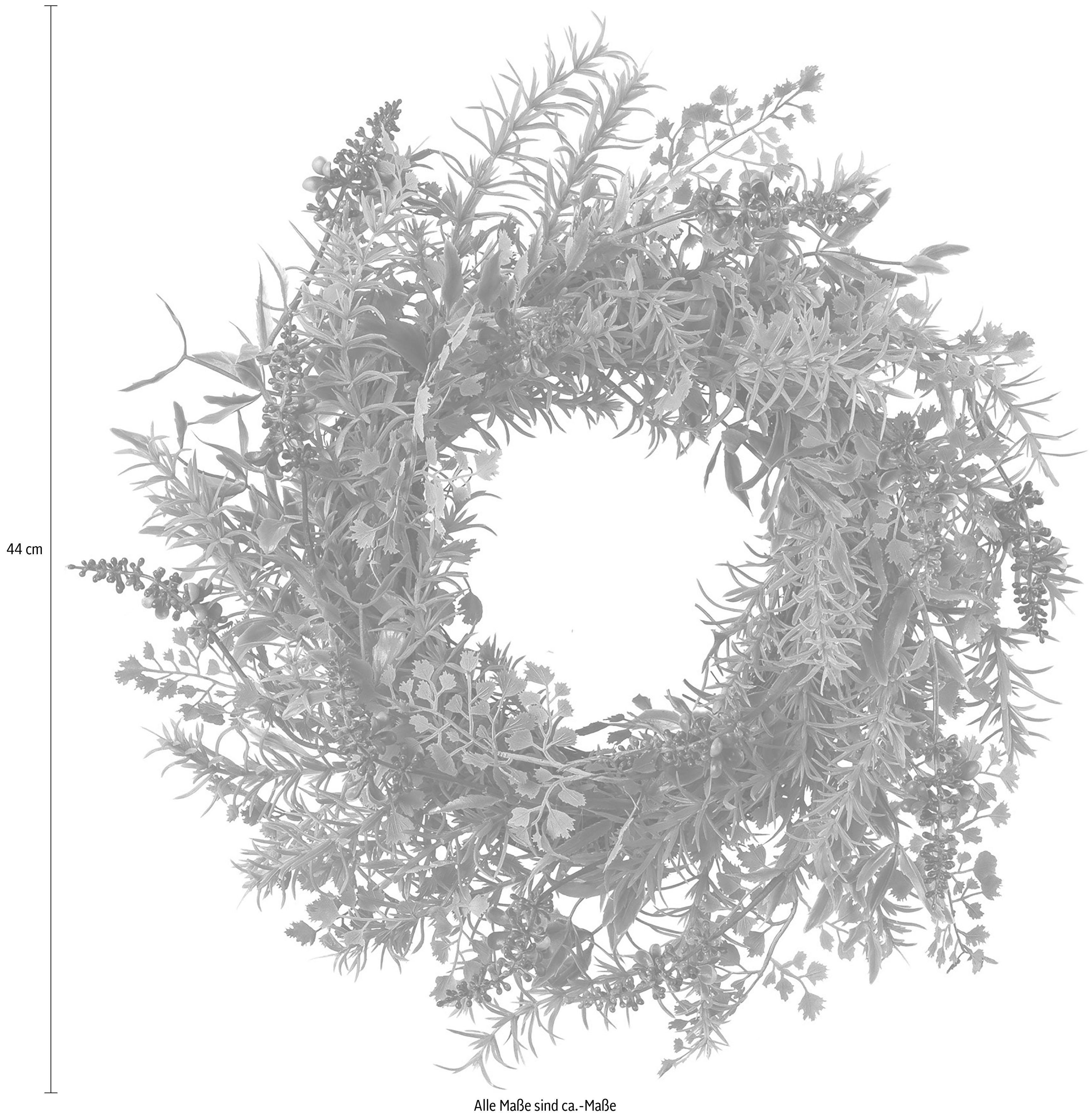 Kunstkranz, Creativ green, Höhe 44 cm günstig online kaufen