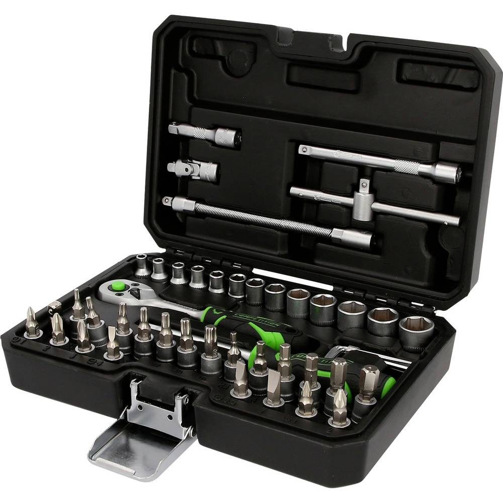 KS Tools Steckschlüssel COMPETITION 1/4 Steckschlüssel-Satz, 48-tlg