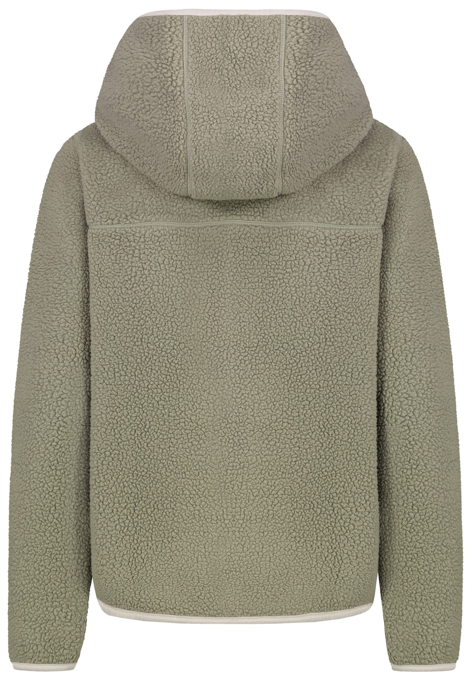 SUBLEVEL Fleecejacke Damen Leo Teddyfleece Kuschelig Übergangsjacke Jacke O günstig online kaufen