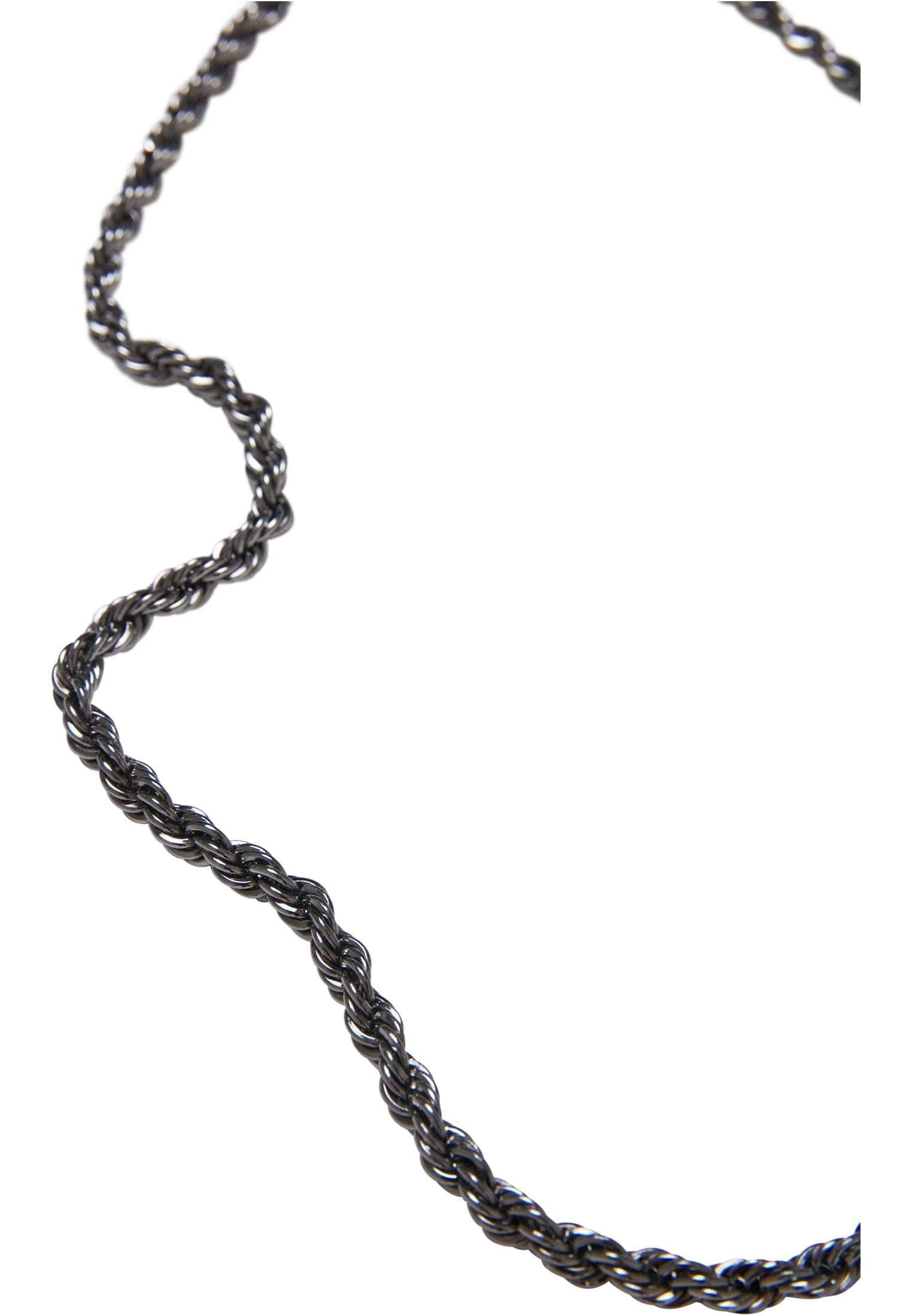 Edelstahlkette gunmetal Accessoires URBAN Charon CLASSICS Necklace Intertwine