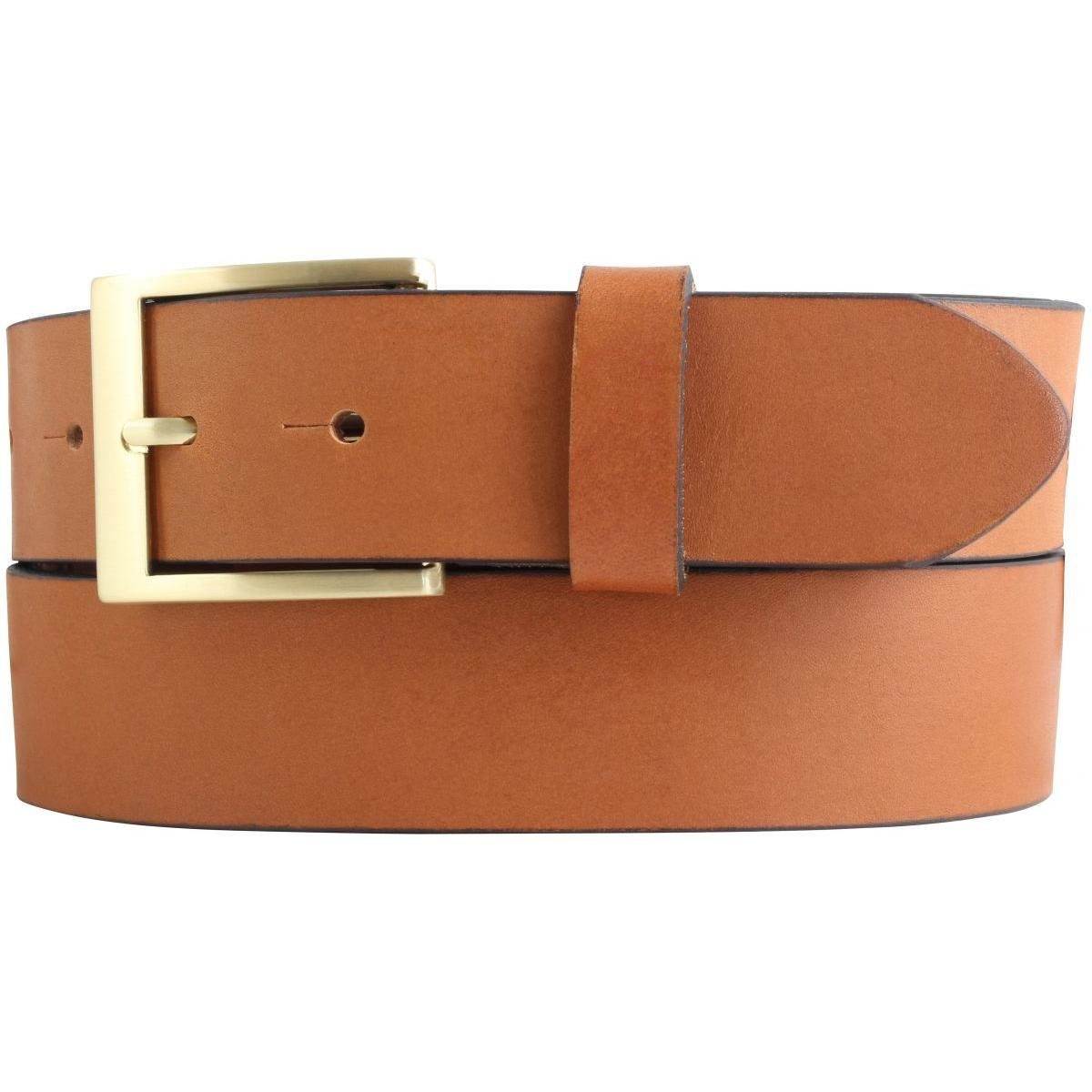 Ledergürtel Überlängen-Gürtel aus Vollrindleder 4 cm - 120-180 cm Ledergürtel für