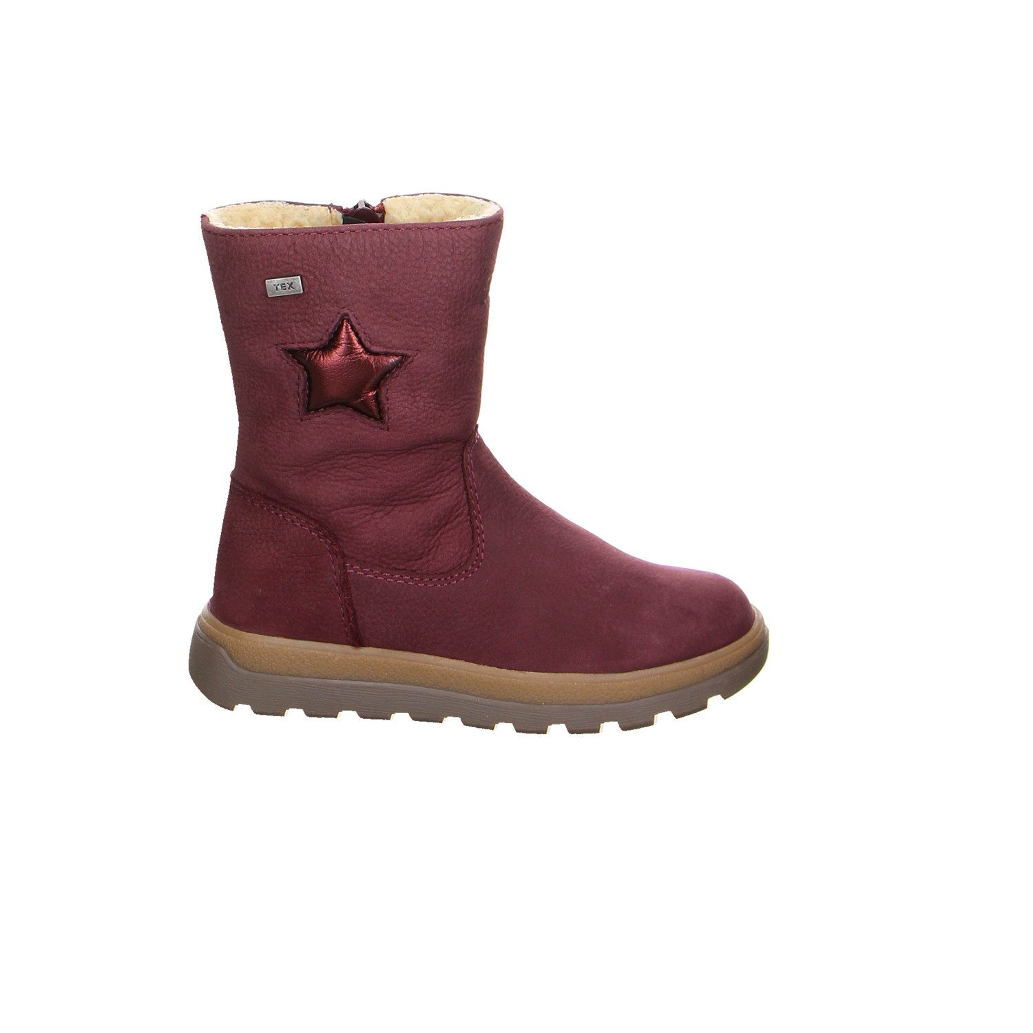 Lurchi Lurchi Nubuk Klettstiefel Winter Mädchen blau Winterstiefelette