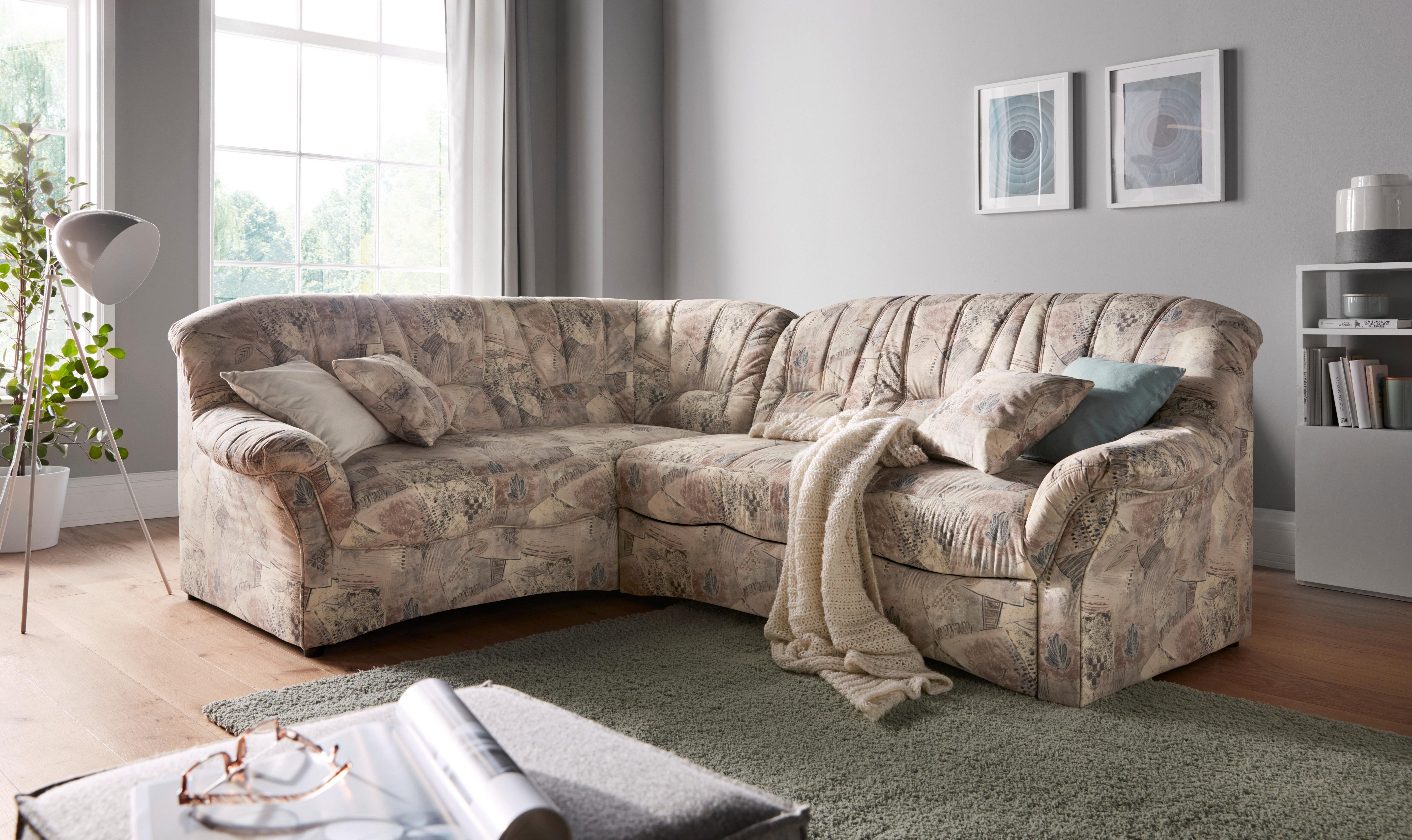 DOMO collection Ecksofa Bahia, zeitlos und günstig online kaufen