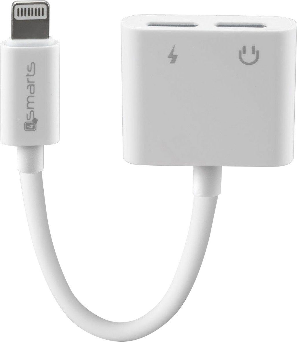 Image of 4smarts »Audio- und Ladesplitter Lightning auf 2x Lightning« Smartphone-Ladegerät