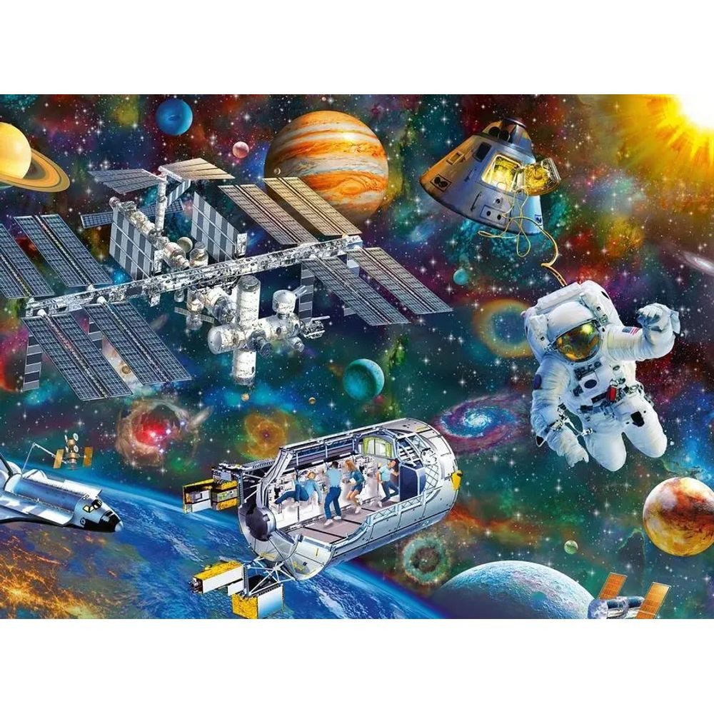 Ravensburger Puzzle Expedition Weltraum - Puzzle mit 200 Teilen, 200 Puzzleteile