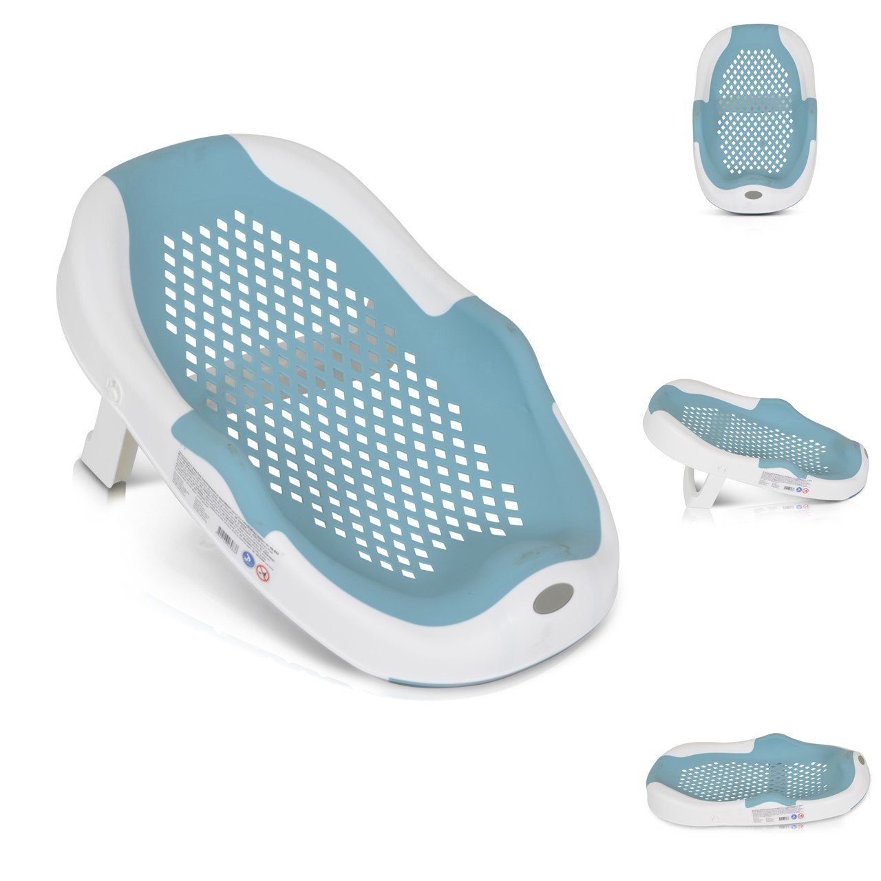 Moni Babybadewanne Baby Badesitz Meshy Stützfuß, (1-tlg), faltbar rutschfes günstig online kaufen