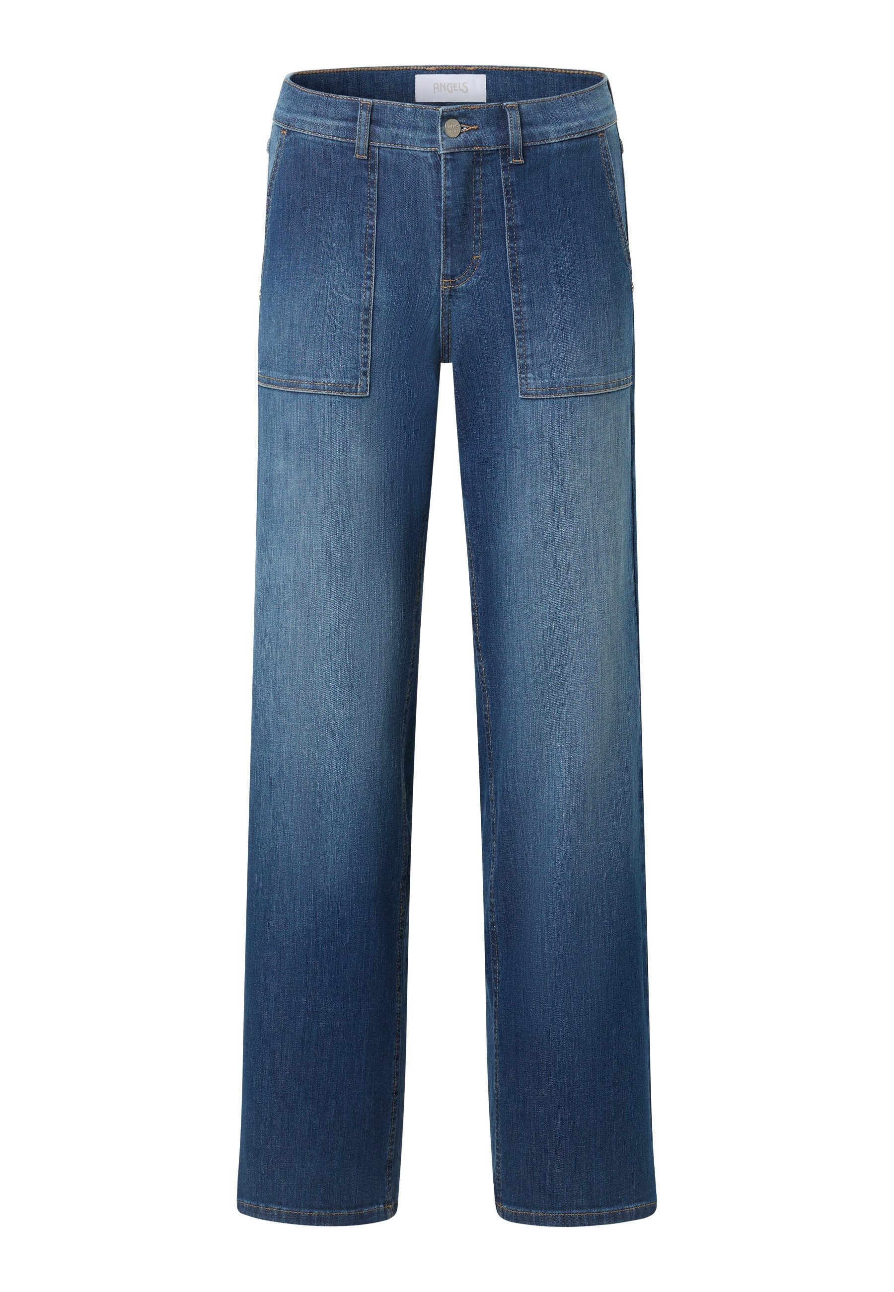 ANGELS Relax-fit-Jeans LIZ WORKER mit großen Vordertaschen und Fade-Out Effekten – Bild 5 von 5