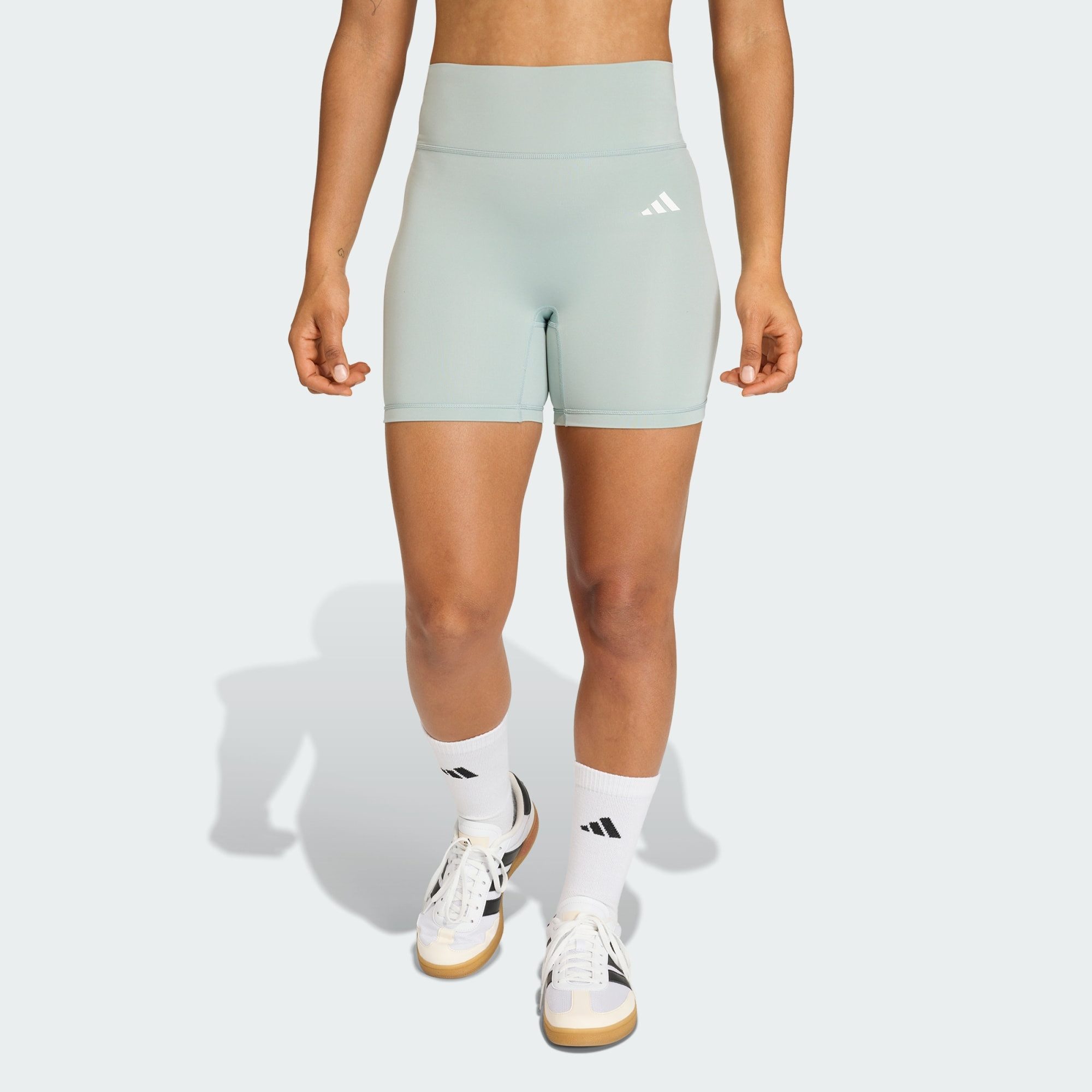 adidas Performance Leggings OPTIME ESSENTIALS WORKOUT KURZE LEGGINGS (1-tlg)
