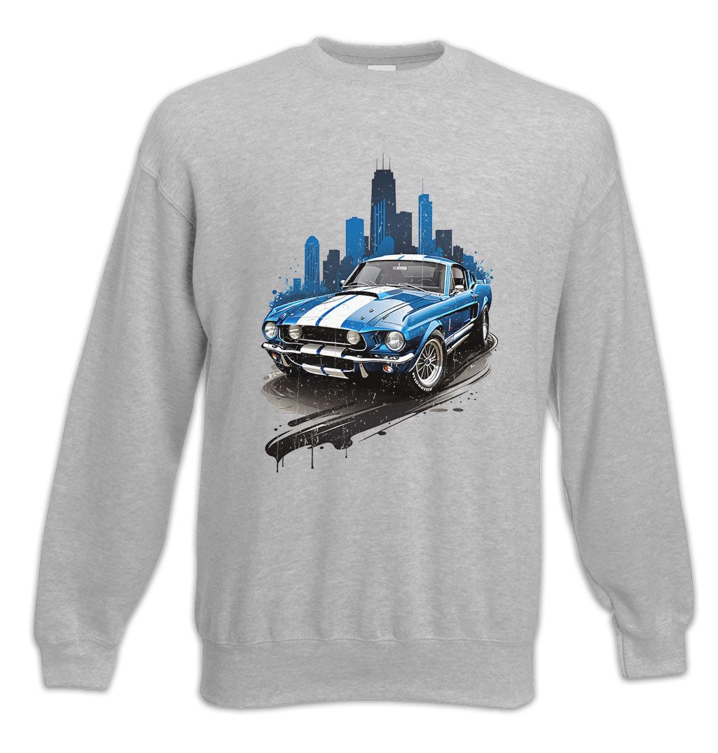 Sweatshirt Shelby Sweatshirt Mustang Eleanor Muscle Auto Cobra Racing Car Gone 60