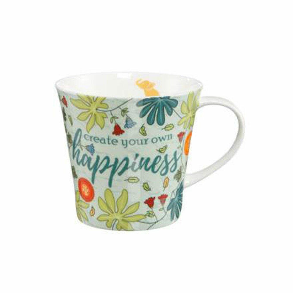 Goebel Becher Coffee-/Tea Mug Happiness - Elephant, Fine Bone China,  Vielseitig einsetzbar