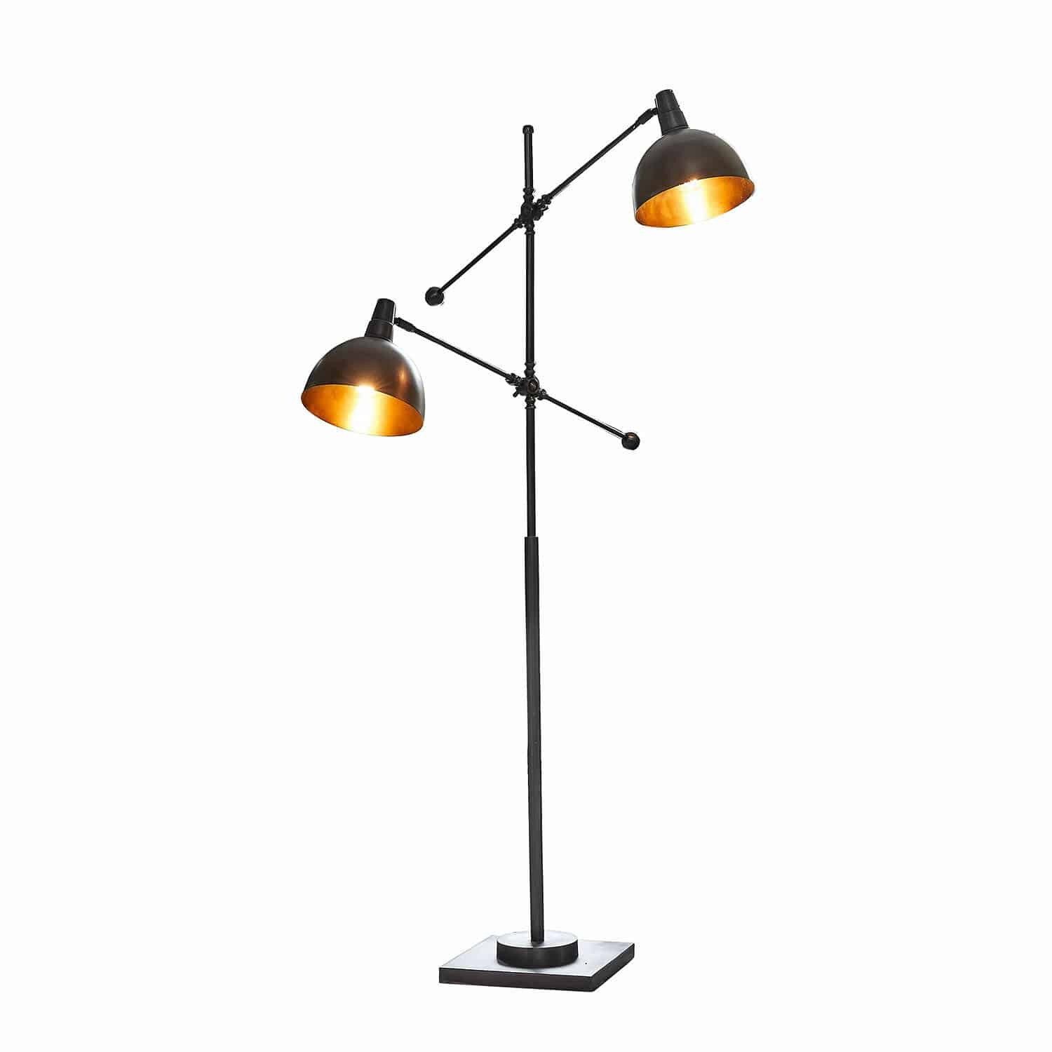 Stehlampe Stehlampe Charmoire antikbraun/schwarz
