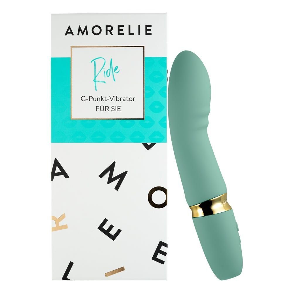 AMORELIE G-Punkt-Vibrator Ride, (1-tlg), 6 Wasserdicht Vibrationsmodi, Wiederaufladbar