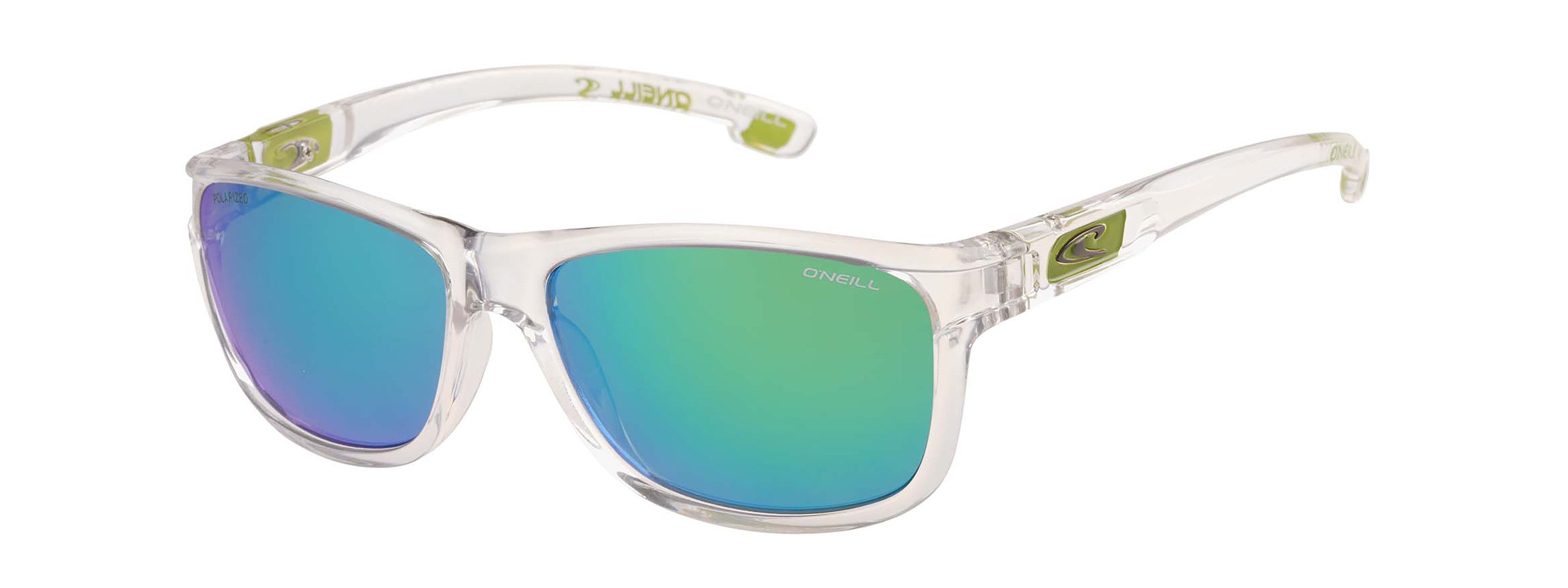 O'Neill Sonnenbrille Modell 966113 Form Karree/Eckig, Logoschriftzug auf Bügel, Injectionfassung