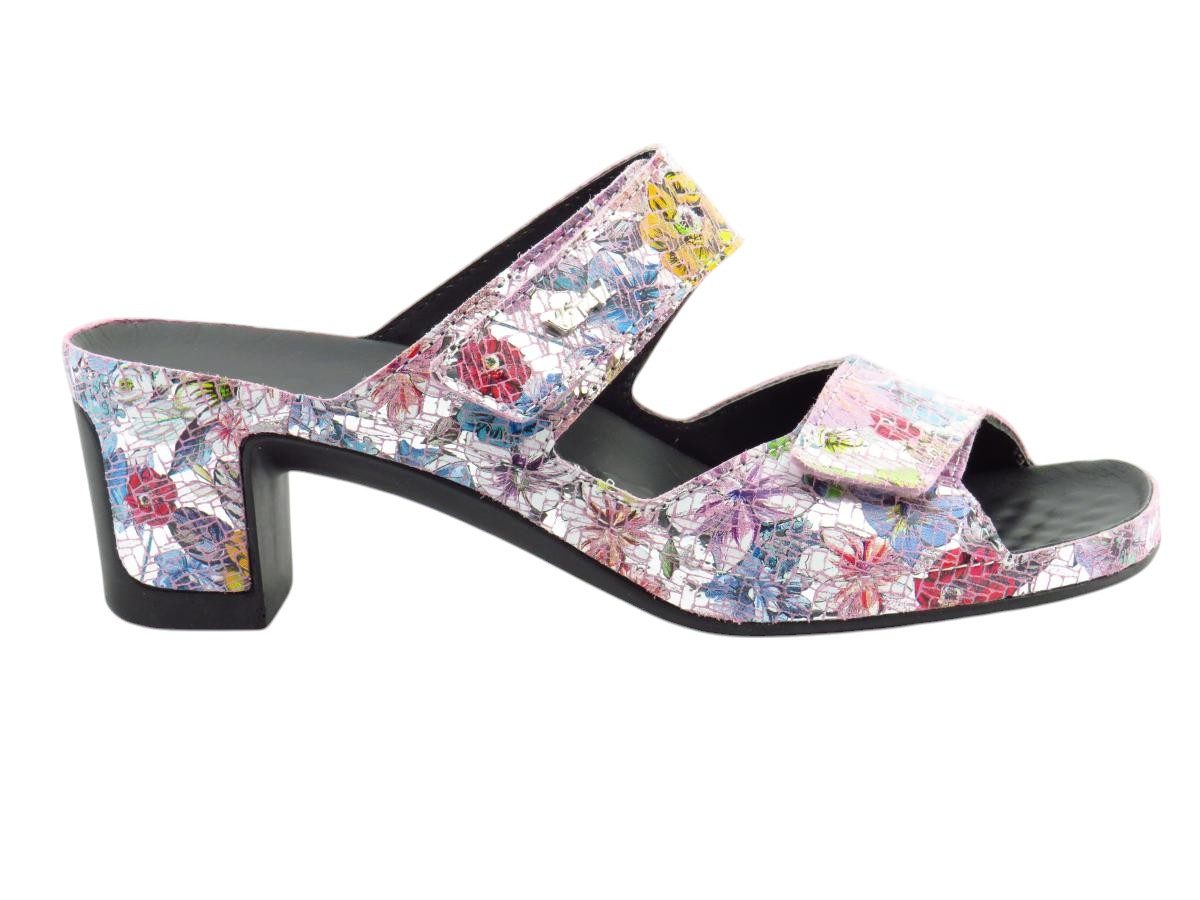 Vital Joy Flower silber Pantolette