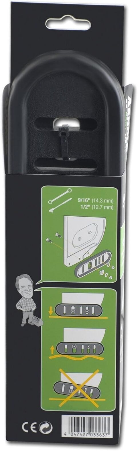 Arnold Elektro-Schneefräse Universal Gleitkufen-Set Für Schneefräsen