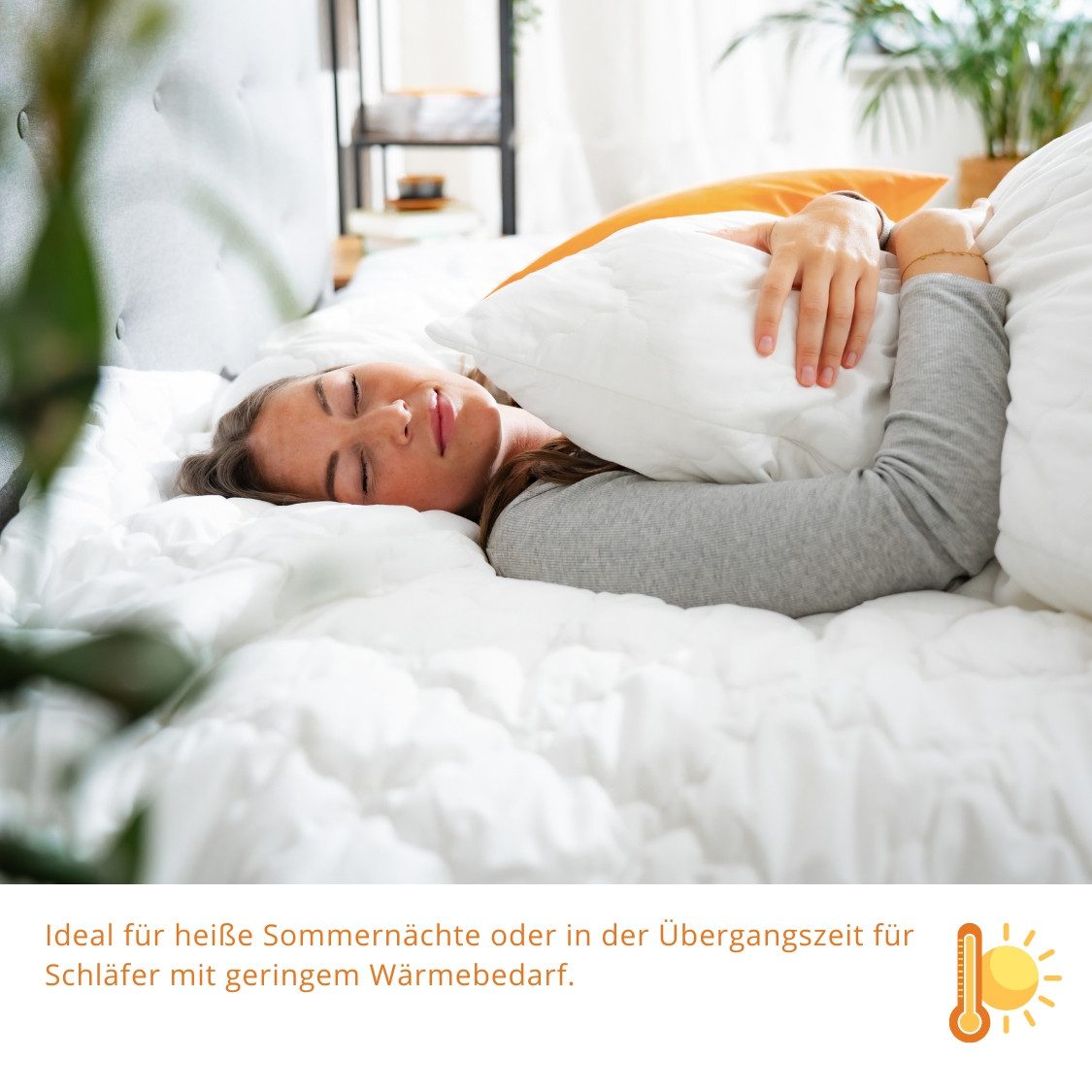 sleepling Kopfkissen, Bambus, Füllung: 100% Polyester, Bezug: Baumwolle mit günstig online kaufen