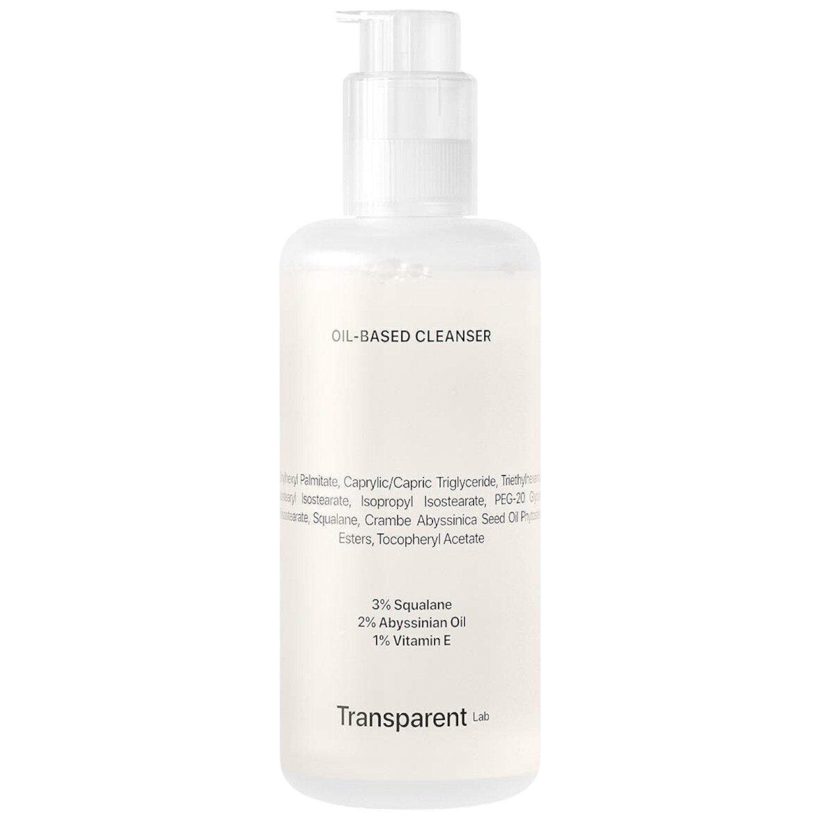 Gesichts-Reinigungsöl Transparent Lab Oil-Based Cleanser 200ml