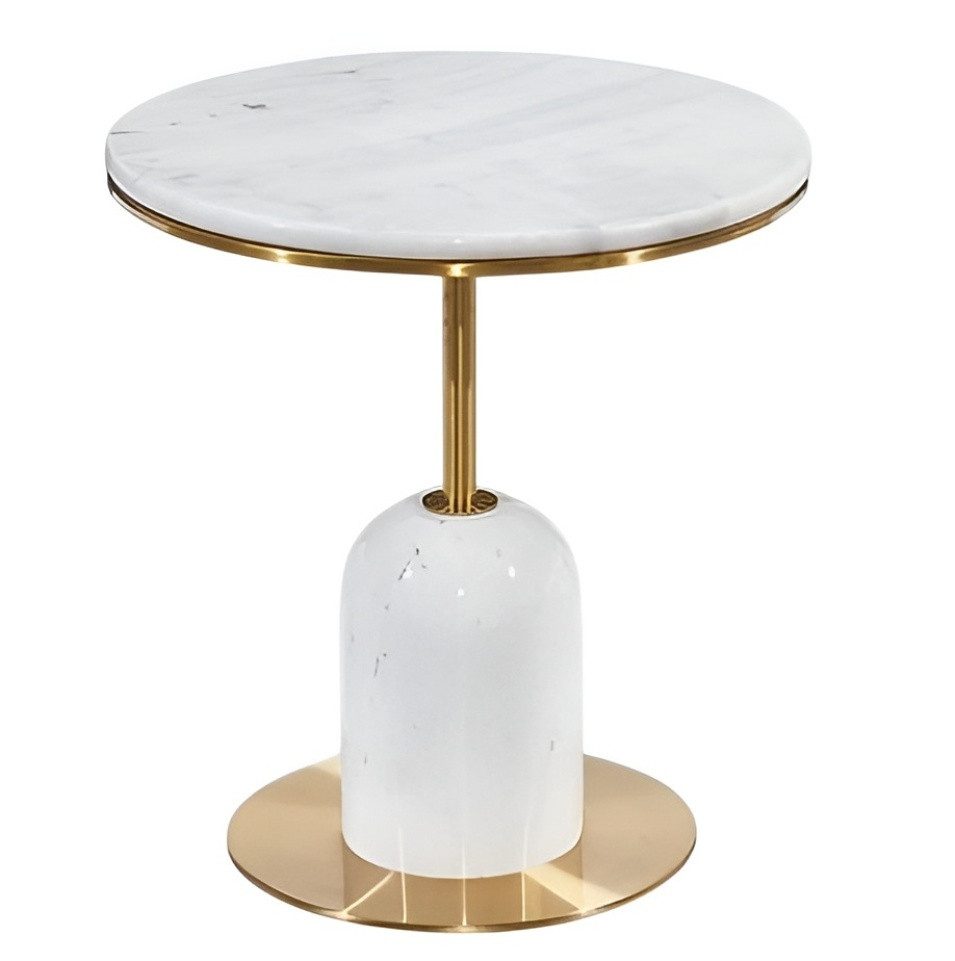 JVmoebel Beistelltisch Weißer Designer Beistelltisch – Moderner Wohnzimmer Couchtisch Sofort (1-St), Made in Europa
