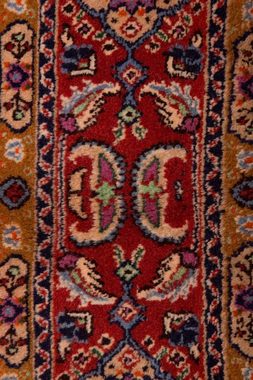Wollteppich Täbriz Teppich handgeknüpft braun, morgenland, rechteckig, Höhe: 8 mm